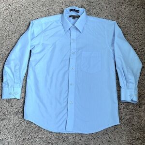 Davinci Boys Light Blue Dress Shirt Size 10